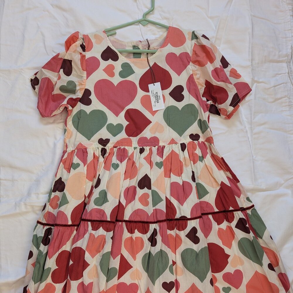 Pink chicken dress girls